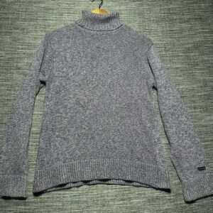 Columbia Sweater Women's M Purple Knit Turtleneck 2002